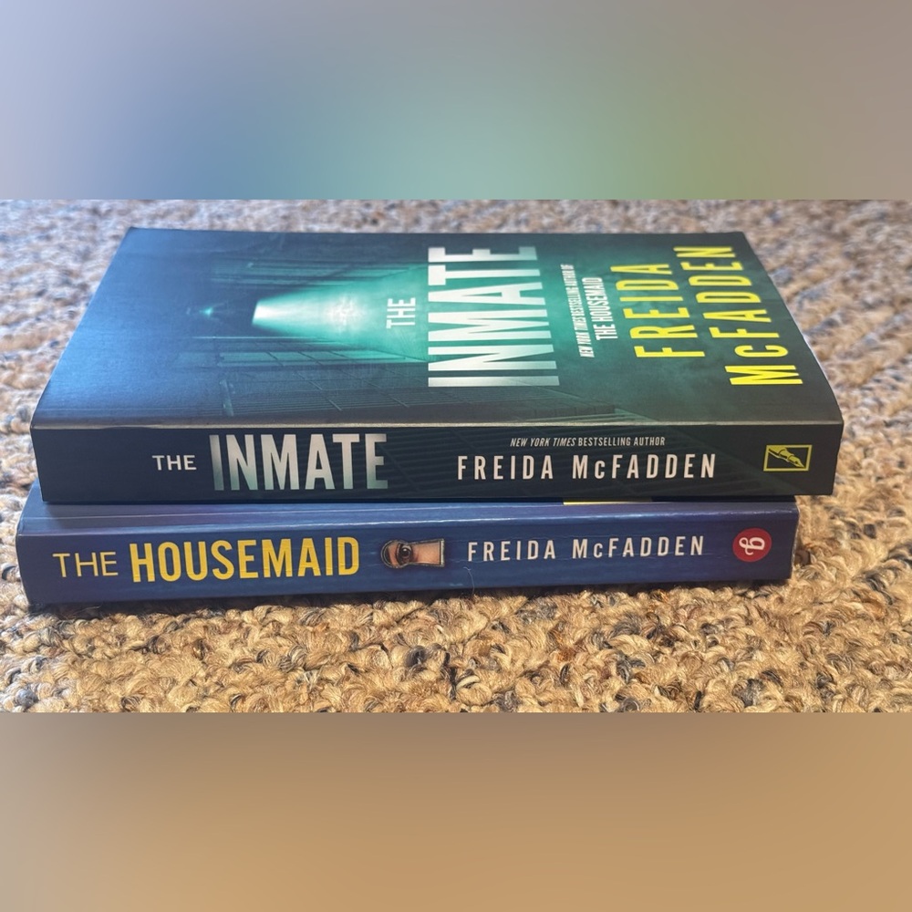 Book Lot! The Inmate & The Housemaid by Freida McFadden Book Set